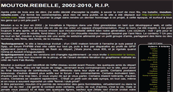 Desktop Screenshot of mouton-rebelle.com