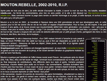 Tablet Screenshot of mouton-rebelle.com